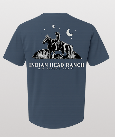 Home 2 Indian Head Ranch T shirt Image One